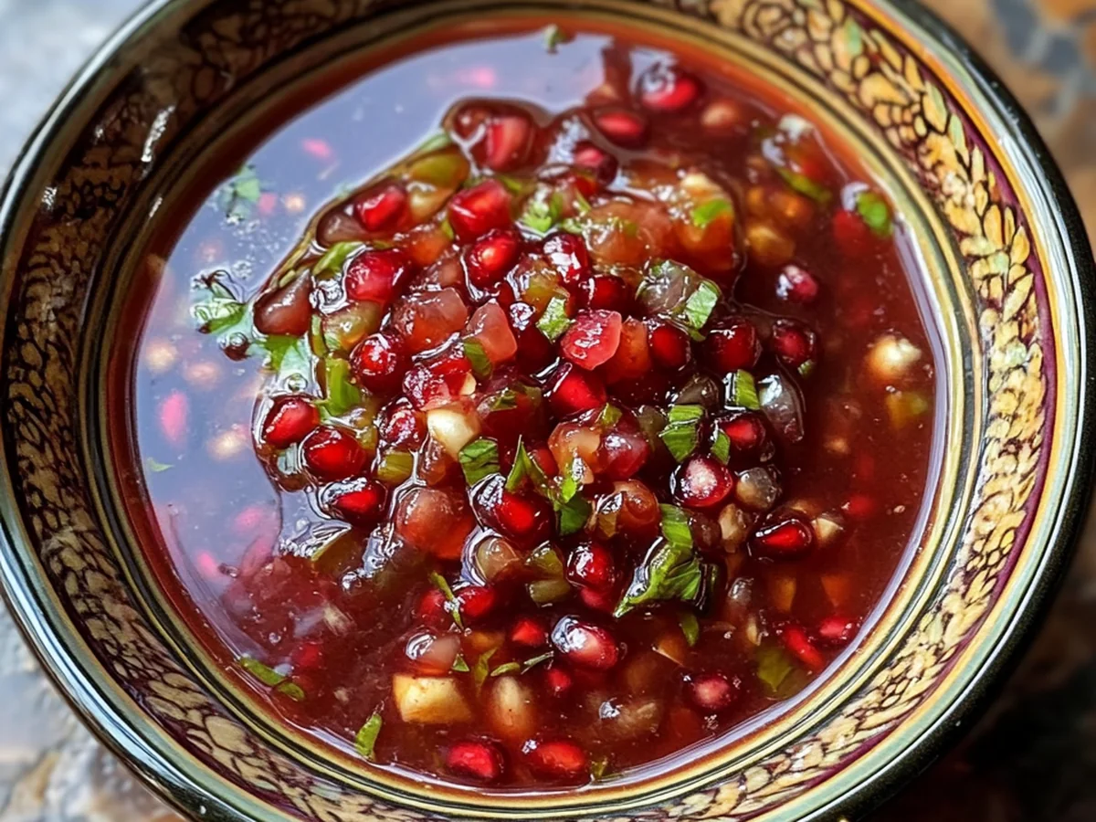 Zesty Pomegranate-Chili Bliss Syrup Tutorial