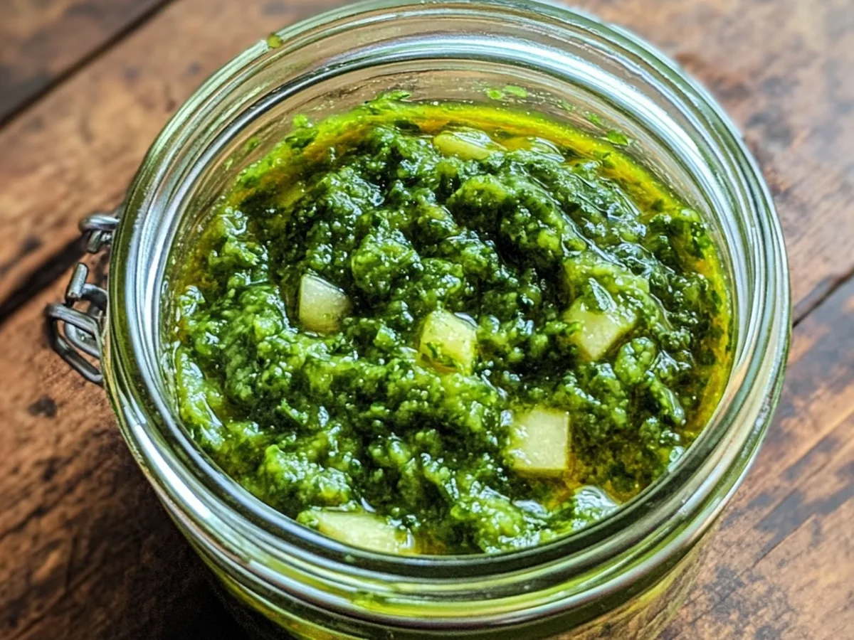 Zesty Mint & Green Apple Bliss Chutney Recipe