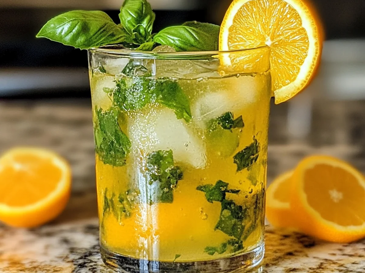Zesty Citrus Basil Bliss Syrup Tutorial