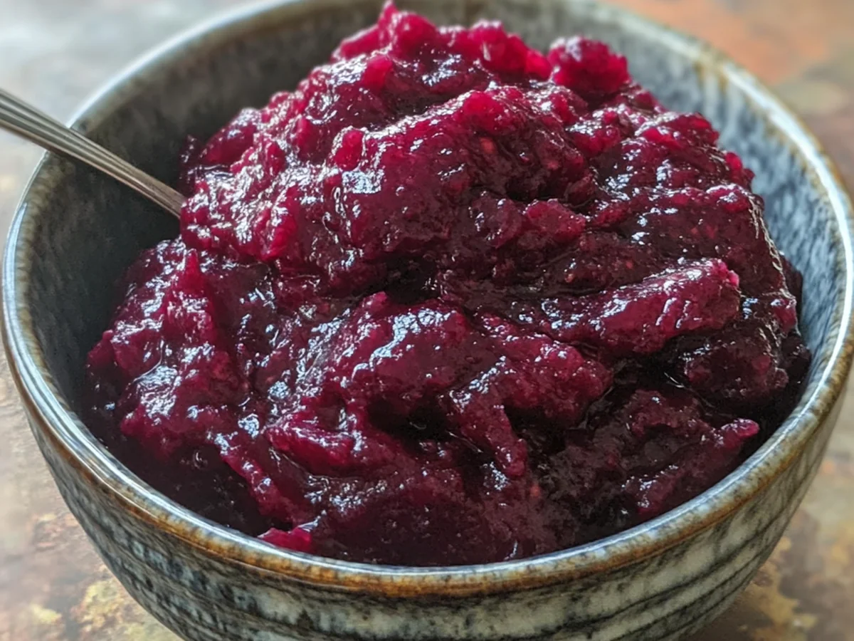 Zesty Ginger-Spiced Beetroot Relish Delight Guide