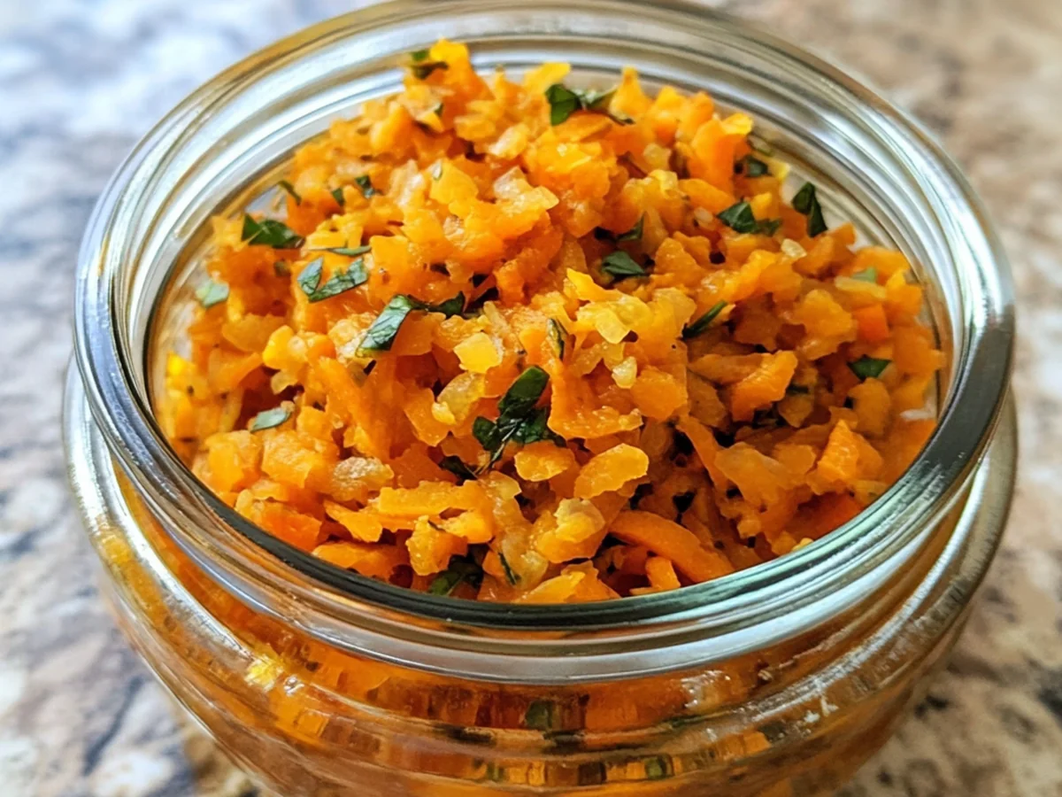 Zesty Ginger-Carrot Relish Delight Tutorial