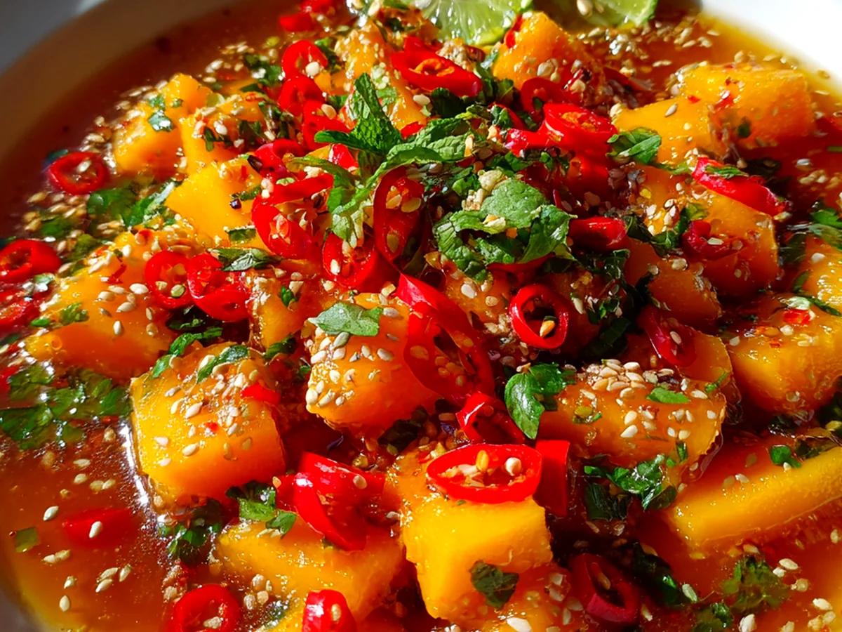 Perfect Fiery Mango Magic: A Fermented Delight