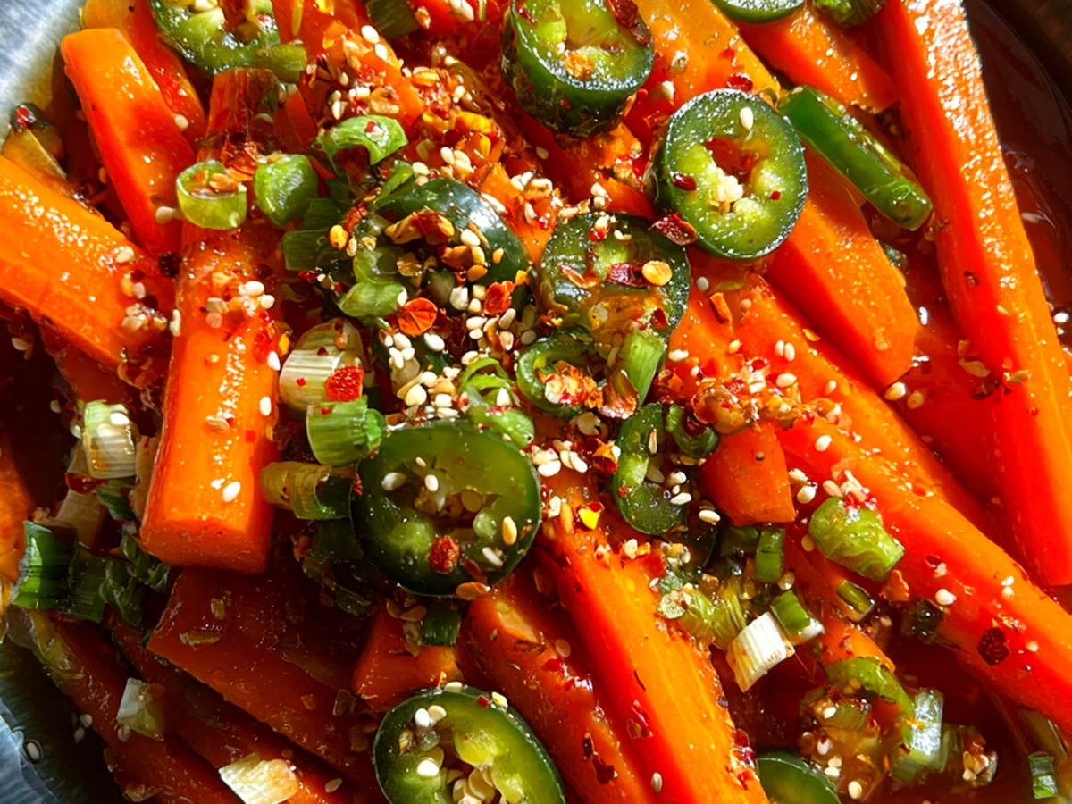 Best Ginger-Infused Sweet and Spicy Carrot Crunch