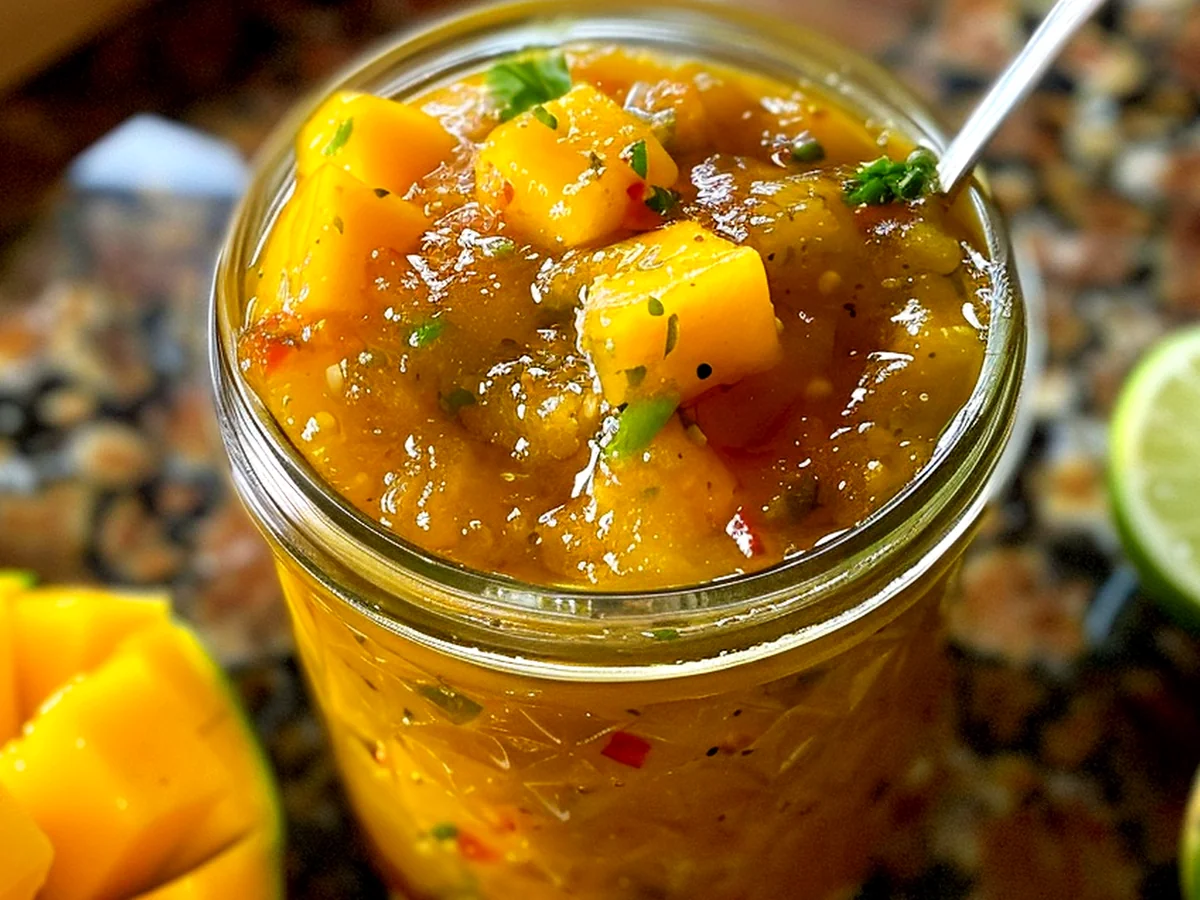 Ultimate Fiery Mango-Habanero Bliss Sauce