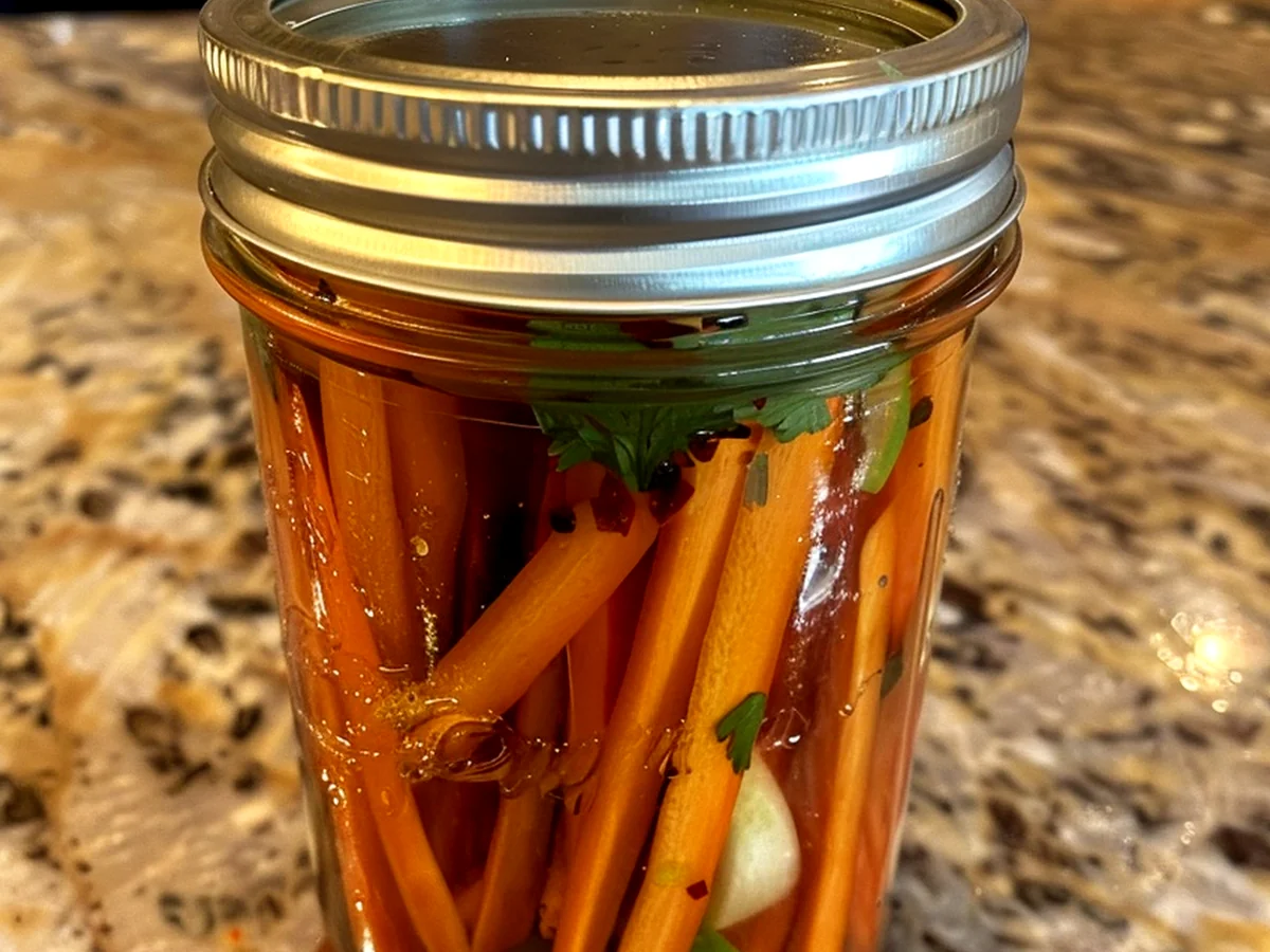 Zesty Spicy Ginger-Lime Pickled Carrots Tutorial