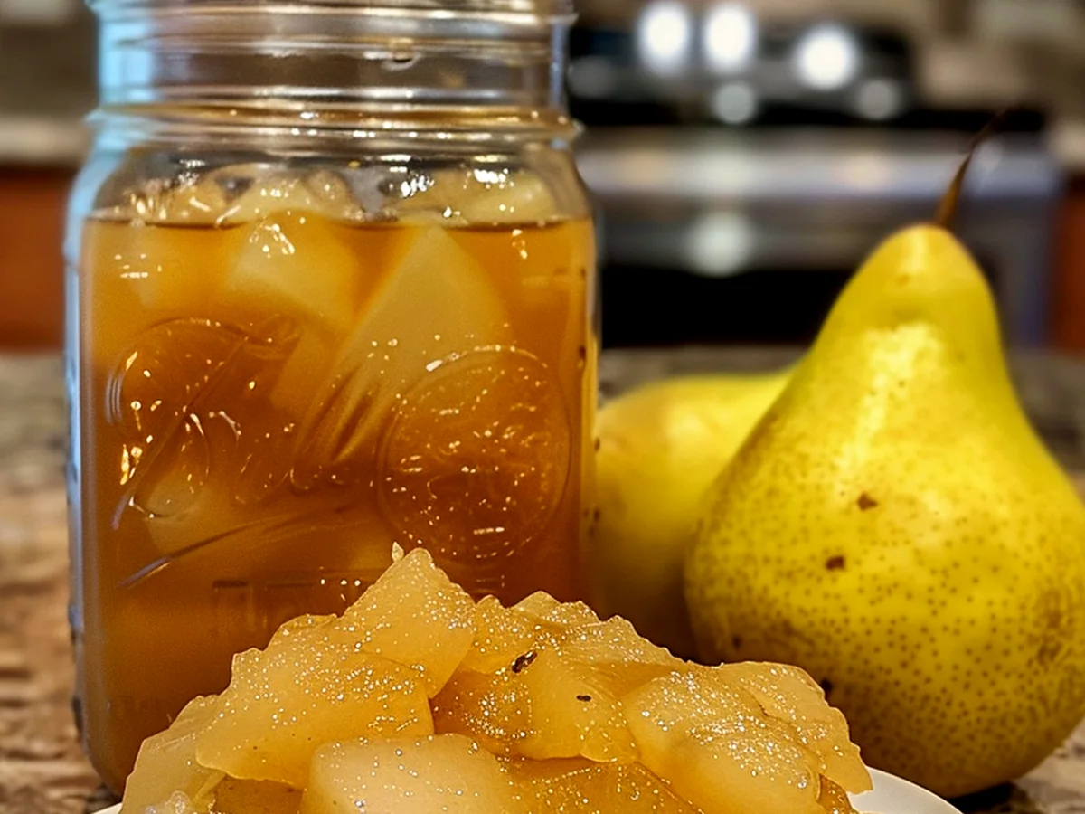 Ginger-Spiced Pear Delight Syrup Tutorial
